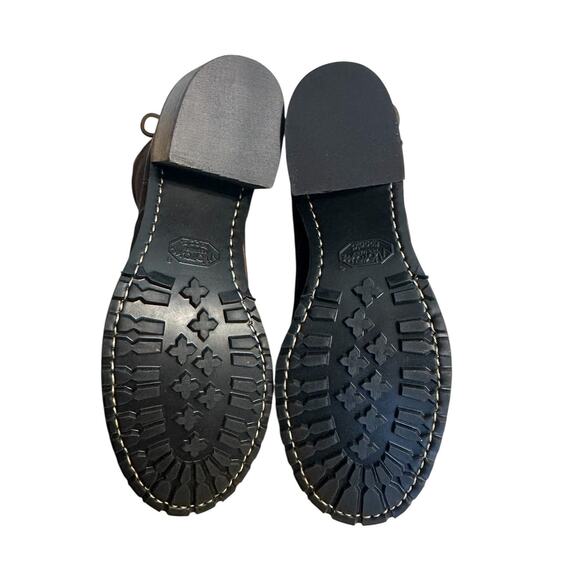 Frye Sabrina 6G Brown Lace Up Boot Size 9 - Picture 8 of 12